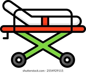 Stretcher Vector Icon Design Symbol