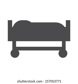 Stretcher vector image to be used in web applications, mobile applications and print media. 