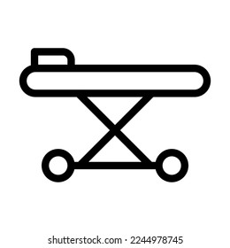 Stretcher Vector Line Icon Design