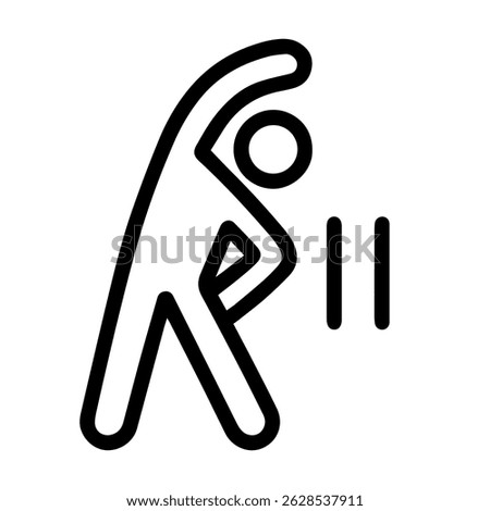 Stretching break icon on white background vector
Vector icon remote work freelance