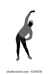 Stretching Girl