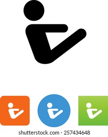 Stretching icon