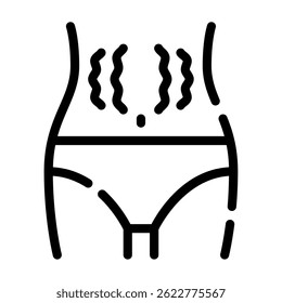 Stretching icon, for web, app, infographic, etc