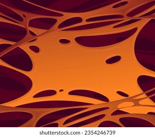 Stretchy slime background. Cartoon sticky chewing gum, dripping slime. Goo liquid mucus splatter flat vector background illustration