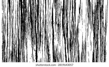 Striated natural pattern, black wood fiber illustration, high key timber grain, sharp organic line art texture.