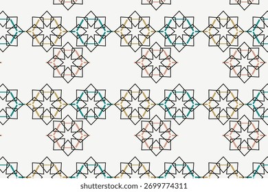 Beeindruckende islamische 3D-Tessellation mit geschichteter Muqarnas-Geometrie, die für High-End-Innenräume, digitale Kunstwerke und hochwertige Markendarstellung in der Architektur entwickelt wurde