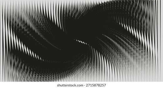 Um impressionante fundo abstrato com uma onda vertical de arte padrão elegante moderna imagem
