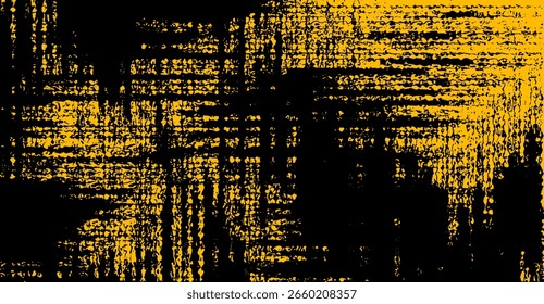 Um fundo abstrato impressionante mostra uma interação dinâmica de goldenrod texturizado e formas negras arrojadas, formando uma composição visualmente atraente e moderna com uma sensação energética