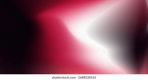 Um impressionante gradiente de malha abstrata que combina tons de branco, vermelho e preto. Formas arredondadas e ruído suave introduzem uma aparência fluida e texturizada, gradiente suave 