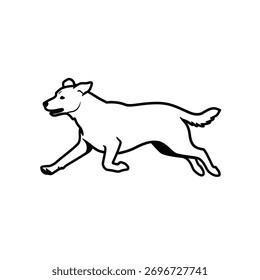 Una llamativa Imagen en blanco y negro con un estilo de silueta definido.