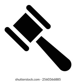 Striking black and white image of a gavel symbolizes justice and authority, with high-contrast tones highlighting its intricate details. Ideal for legal contexts.