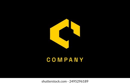 Auffälliges C-Logo-Design, perfekt für moderne Marken, Kreativagenturen, Technologieunternehmen, Professionelle Services und innovative Unternehmenslösungen