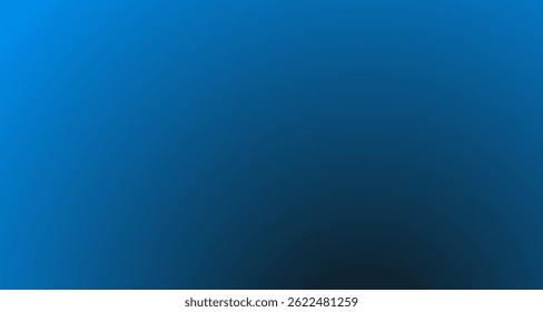 A striking charcoal black to neon blue gradient, combining dark sophistication with electric vibrance. Perfect for cyberpunk themes, tech interfaces, and bold, futuristic designs.