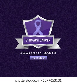 A striking design for International Stomach Cancer Awareness Month