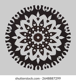 A striking graphic design featuring a bold silhouette against a vibrant backdrop. The silhouette style is a distinctive feature of this visually impactful artwork.