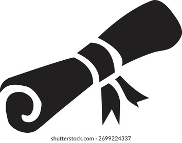 A striking grayscale icon with a clear, defined silhouette style