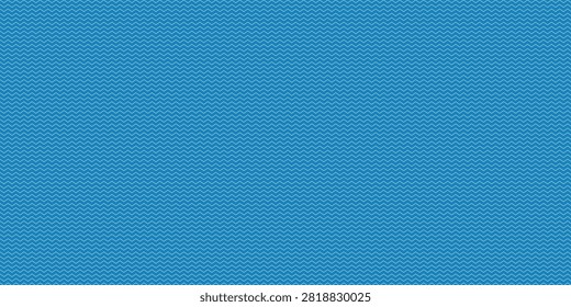 A striking illustration featuring a bright blue background interwoven with a seamless zig-zag pattern. The lighter blue lines create a captivating contrast and a visually engaging textured effect. This bold and modern geometric design is ideal for projects requiring a dynamic backdrop web banners or eye-catching graphic elements.