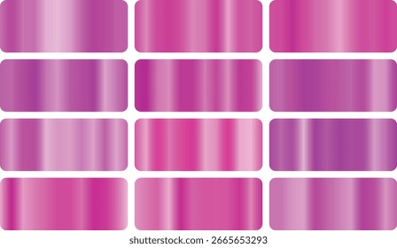 Un llamativo gradiente magenta con profundos rosas y tonos violetas, ideal para una marca moderna y audaz, campañas de moda, carteles dinámicos y obras de arte digitales futuristas.