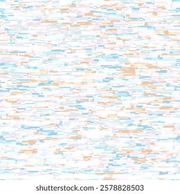 Striking noise texture vector abstract background design. Code signal pixel flow chaotic seamless pattern. Graphic striped irregular repeat motif. Problem, damage, monitor lag background.