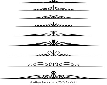 Striking Ornamental Border Frame Your Story Line Border Divider 