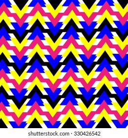a striking pattern of triangles