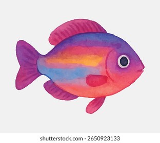 Striking red betta fish with flowing fins and detailed scales perfect for vibrant aquatic art, pet-themed designs, or elegant nature illustrations that captivate with motion and color.