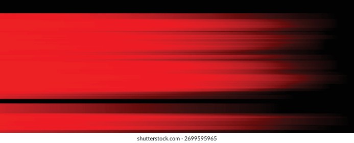 Líneas abstractas rojas y negras llamativas que crean un fondo moderno dinámico