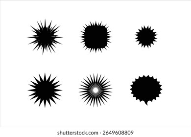 A striking silhouette design, showcasing a distinct artistic style with bold outlines and negative space.