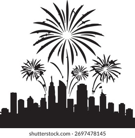 A striking silhouette of an object, isolated on a clean white background, presented in a bold, graphic style.