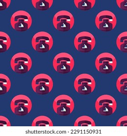 Striking square tile with an engaging food portrait. Seamless pattern with phone on st. patrick's blue background. Design for a floral carpet.