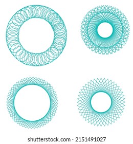 String art line pattern abstract 