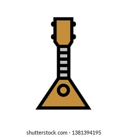 string based music instrument icon vector