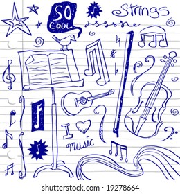 String Music Doodles