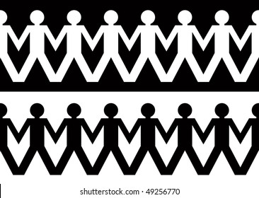 Stick Figures Holding Hands Images Stock Photos Vectors