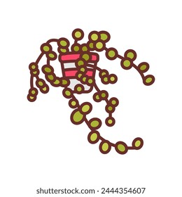String Of Pearls icon in vector. Logotype