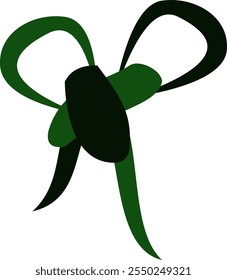 string tie vector icon green