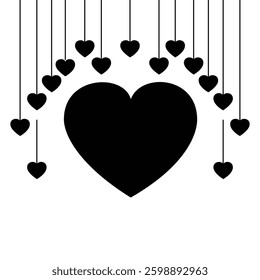 Strings of Affection –Silhouette Design.
