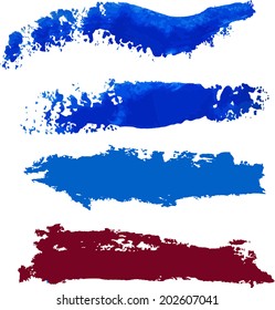 strip blot, paint