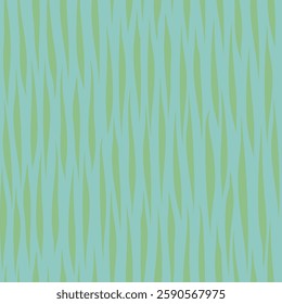 Strip with elements of chaos seamless pattern, abstract shapes, colorful background print. Ornate vector stripe lines fabric. 