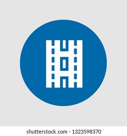  Strip icon. Editable  Strip icon for web or mobile.