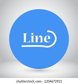 STRIP LINE vector icon eps 10
