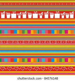 strip pattern. vector seamless christmas background