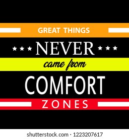 Strip quote. Best Inspirational and motivational quotes and sayings about life. For T-shirt and sweatshirt printing design and various jobs