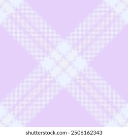 Strip tartan seamless background, scrapbooking vector pattern plaid. Romantic texture textile fabric check in light and white colors palette.