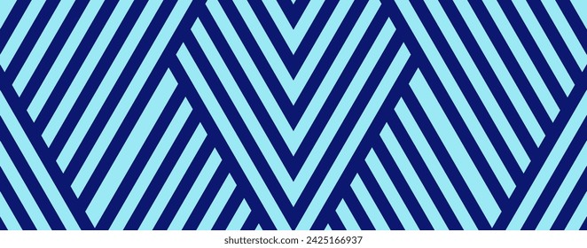 stripe abstract background design. modern line for banner, poster business background in blue color	
