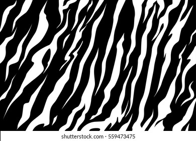 stripe animals jungle bengal tiger fur texture pattern seamless repeating white black band strip. white tiger