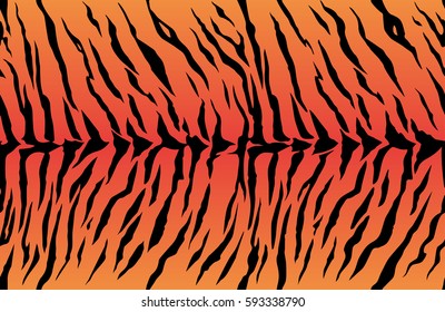 stripe animals jungle bengal tiger fur texture pattern seamless repeating orange black