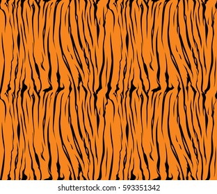 stripe animals jungle bengal tiger fur texture pattern seamless repeating orange black