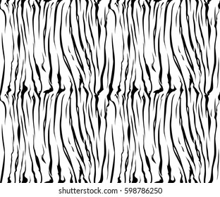 stripe animals jungle bengal tiger fur texture pattern seamless repeating white black background