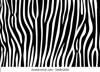 Stripe Animals Jungle Texture Zebra Vector Stock Vector (Royalty Free ...